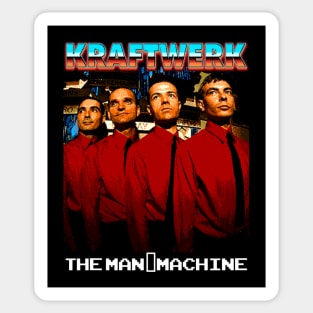 The Man-Machine Kraftwerk Sticker